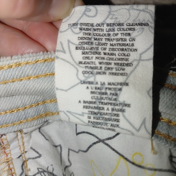 BLANK NYC INORGANIC CROP JEAN 26 - Picture 10 of 10